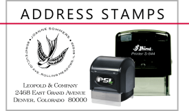 Address Stamps - Business & Decorative